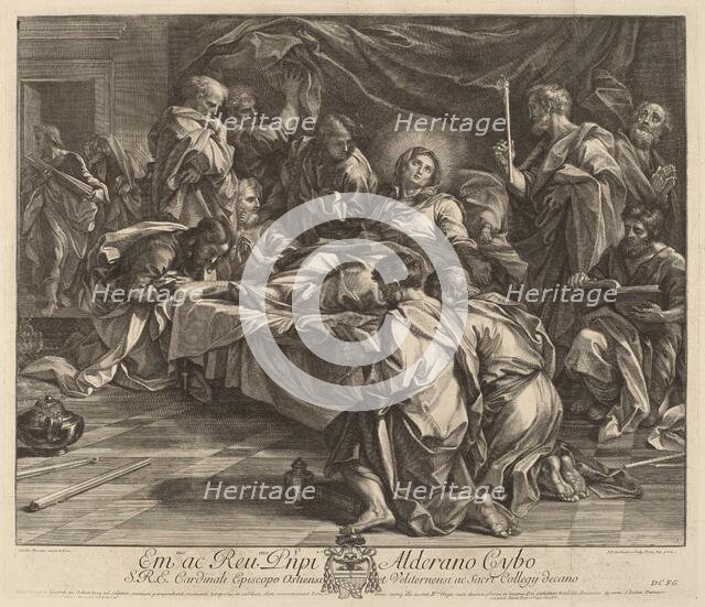 Death of the Virgin. Creator: Robert van Audenaerde.