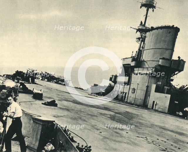 'The Ark Is Hit At Last', 1941, (1942). Creator: Unknown.