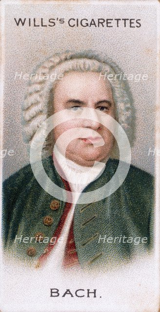 Johann Sebastian Bach (1685-1750), German composer and organist, 1912. Artist: Unknown