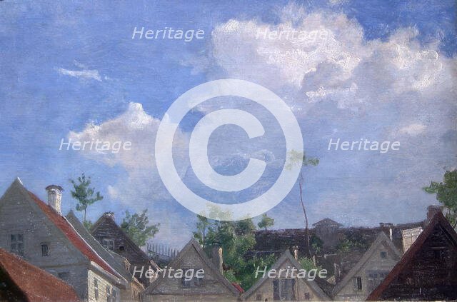 View from Bergen, 1859. Creator: Anders Monsen Askevold.