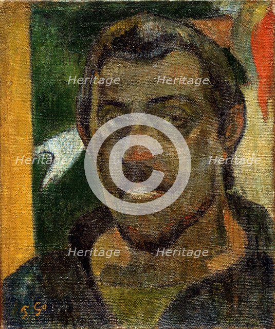 'Self-portrait', 1890-1894.  Artist: Paul Gauguin