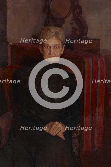 Portrait of Mother, 1909. Creator: Jerzy Karszniewicz.