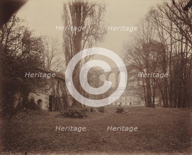 Arcueil-Cachan, Parc de Madame de Provigny, 1901. Creator: Eugene Atget.