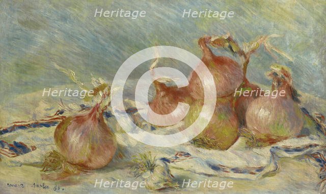 Onions, 1881. Creator: Pierre-Auguste Renoir.
