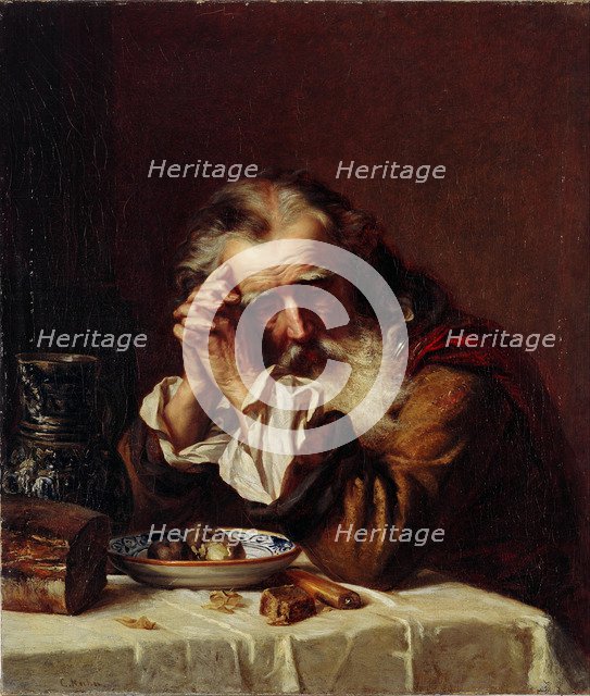 Old Man’s Head, 1872. Artist: Gun (Hun), Karl Fyodorovich (1830-1877)