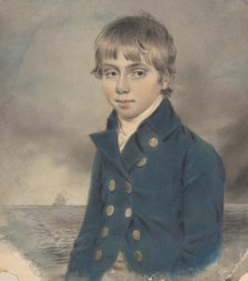 Memento Portrait of a Young Midship-Man, late 18th-early 19th century. Creator: John Downman.
