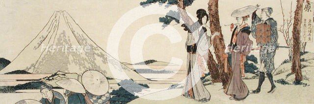 Hara, published in 1804. Creator: Hokusai.