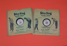 Golfing Hints, two 'Silver King' 7 inch singles, c1920. Artist: Unknown