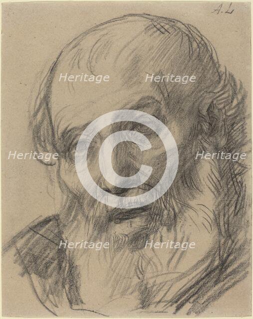 Head of an Old Man. Creator: Alphonse Legros.
