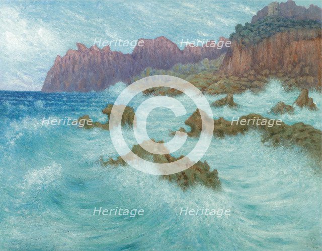 Storm at Cala San Vincente, Mallorca.