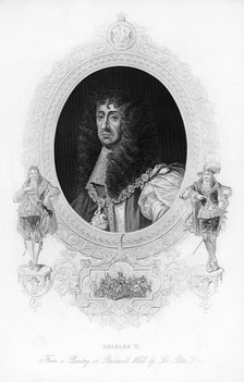 King Charles II, The Merry Monarch, (c1850). Artist: Unknown