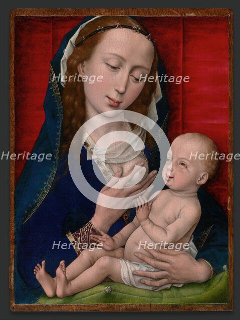 Virgin and Child, 1460/65. Creator: Workshop of Rogier van der Weyden.