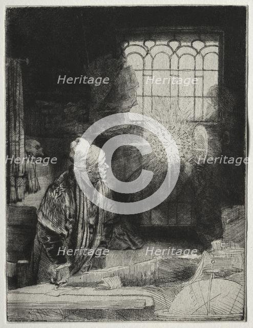 Faust, c. 1652. Creator: Rembrandt van Rijn (Dutch, 1606-1669).