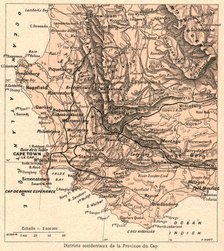 'Districts occidentaux de la Province du Cap; Afrique Australe', 1914. ''Districts occident..., 1914 Creator: Unknown.