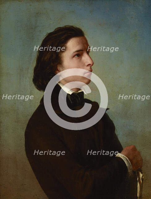 Self-Portrait, c1850. Creator: Franciszek Tepa.