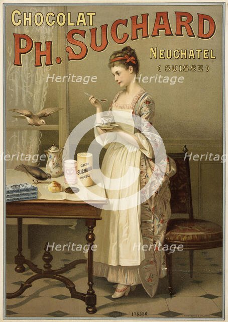 Chocolat Suchard, 1889. Creator: Anonymous.