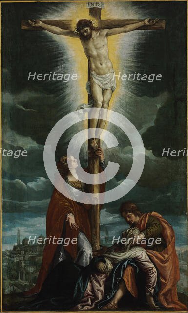 The Crucifixion, c1580. Creator: Veronese, Paolo (1528-1588).