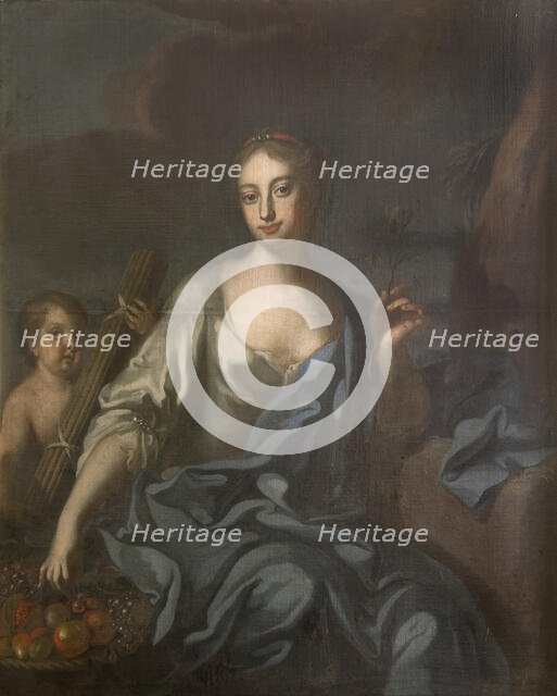 Peace and Harmony, early-mid 18th century. Creator: Georg Engelhard Schroder.