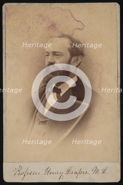 Portrait of Henry Draper (1837-1882), Before 1876. Creator: Unknown.