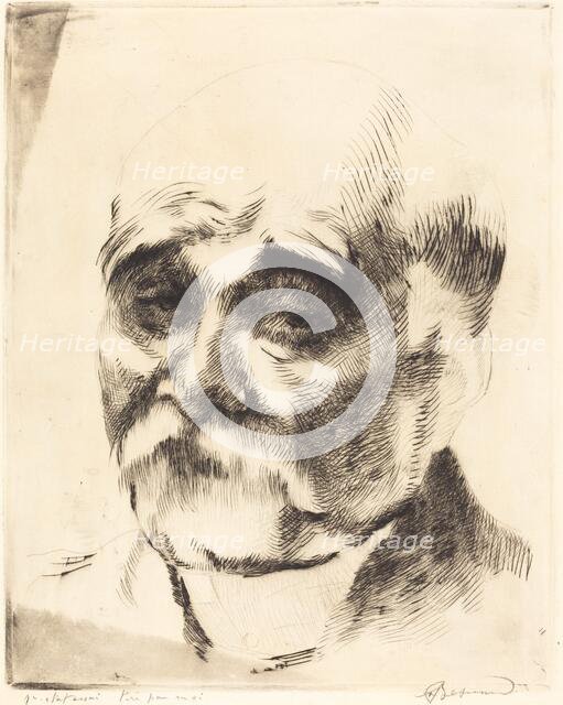 Georges Clemenceau, 1917. Creator: Paul Albert Besnard.