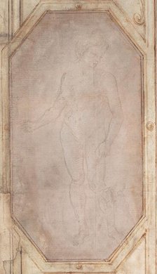 Standing Nude Youth, c. 1496. Creator: Filippino Lippi.