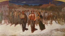 Stream of people (La Fiumana), 1895-1896.