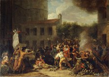 The Storming of the Bastille on 14 July 1789, c. 1793. Creator: Thévenin, Charles (1764-1838).