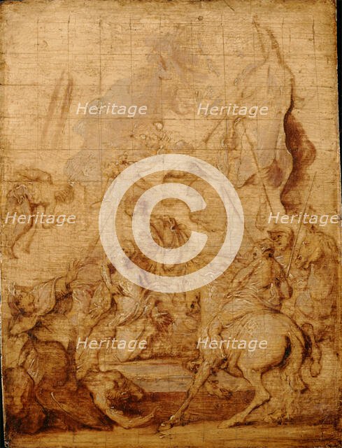 Martyrdom of St. George, 17th century. Creator: Unknown.