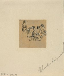 Study of Bathers, n.d. Creator: Rodolphe Bresdin.