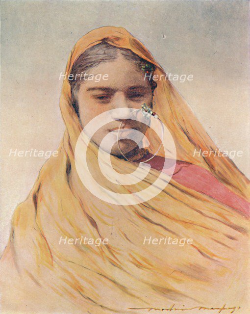 'A Native Bride', 1905. Artist: Mortimer Luddington Menpes.