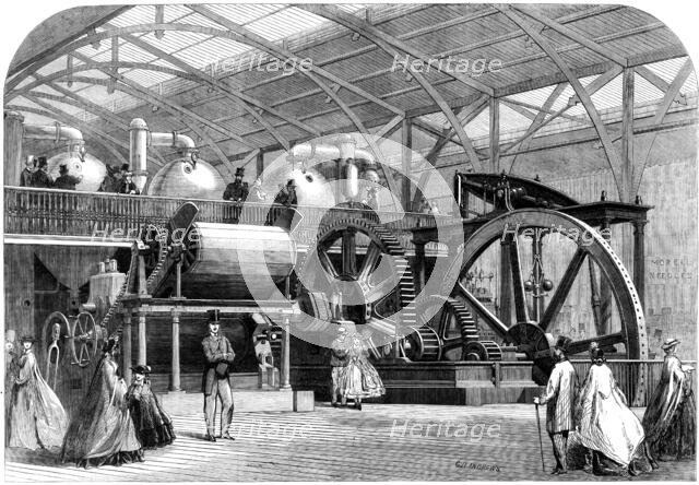 The International Exhibition: Great Sugar-Mill, by Mirrlees and Tait, of Glasgow, 1862. Creator: Unknown.