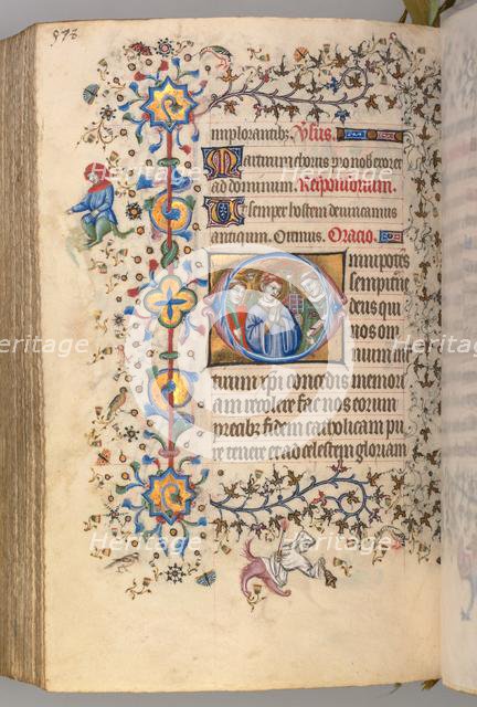 Hours of Charles the Noble, King of Navarre (1361-1425), fol. 283v, Martyrs: Unidentified Saint...,  Creator: Master of the Brussels Initials and Associates (French).
