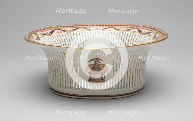 Basket, c. 1800. Creator: Unknown.