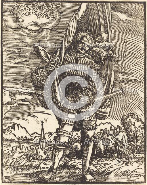 The Standard Bearer, c. 1516/1518. Creator: Albrecht Altdorfer.