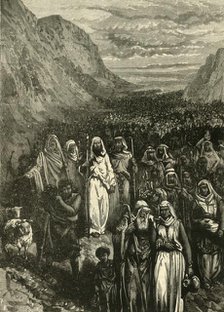 'March of the Israelites', 1890.   Creator: Unknown.