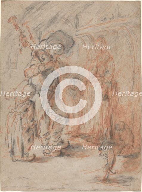 Study for "La Cuisine Avec Paisans". Creator: Jérôme-François Chantereau.