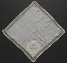 Handkerchief, 1700s. Creator: Unknown.