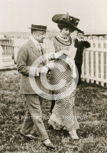 Ida Rubinstein and Gabriele D’Annunzio, c. 1911.