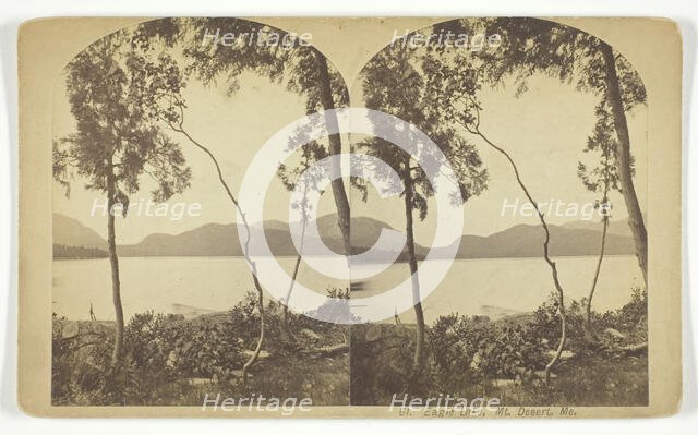 Eagle Lake, Mt. Desert, Me., late 19th century. Creator: B. Bradley.