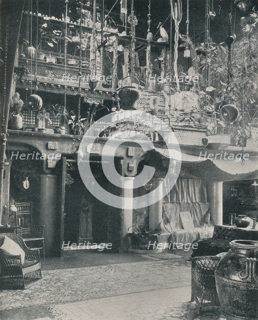 'A Corner in the studio of Mr. Louis C. Tiffany', 1897. Artist: Unknown.