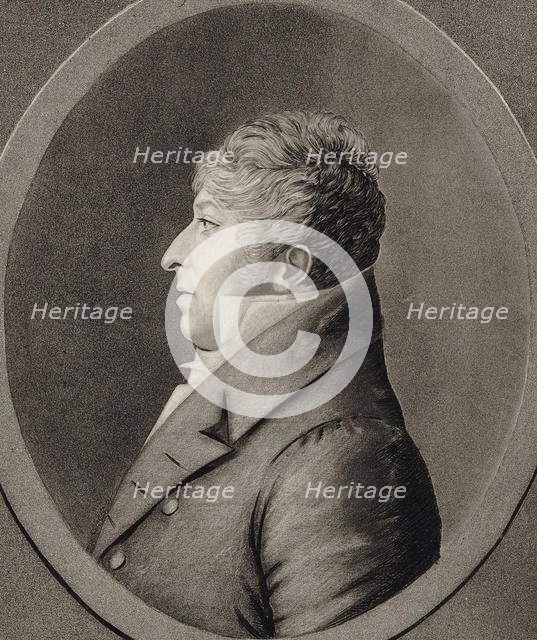 Portrait of the composer Rodolphe Kreutzer (1766-1831), 1809. Creator: Quenedey, Edmé (1756-1830).