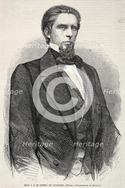 Hon. J. L. M. Curry of Alabama, 1860. Creator: Winslow Homer (American, 1836-1910).