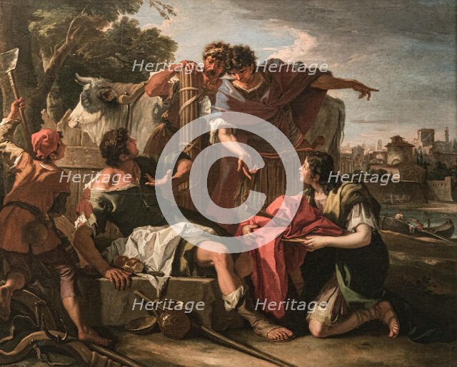 Lucius Quinctius Cincinnatus, 1705-1709. Creator: Ricci, Sebastiano (1659-1734).