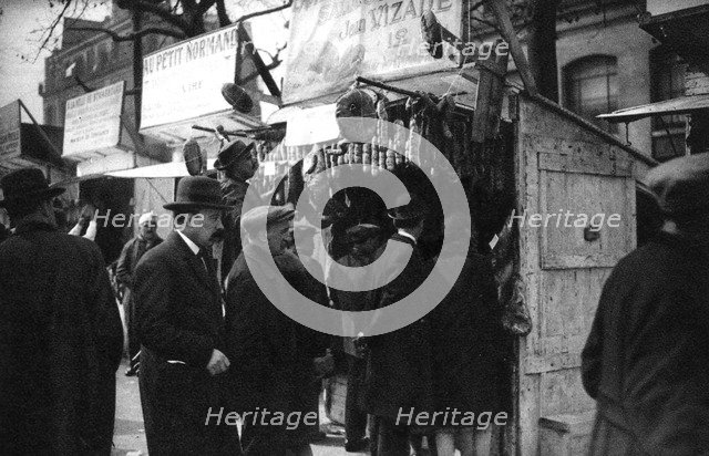 Ham Fair on the Boulevard Richard Lenoir, Paris, 1931.Artist: Ernest Flammarion