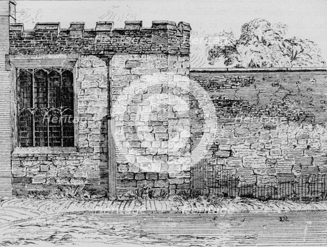 The Jerusalem Chamber at the West End of Westminster Abbey, c1885 (1911). Artist: Unknown.