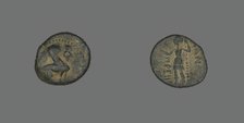 Coin Depicting a Sphinx, 31 BCE-476 CE. Creator: Unknown.