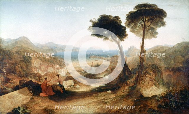 'The Bay of Baiae, with Apollo and the Sibyl', c1823.  Artist: JMW Turner