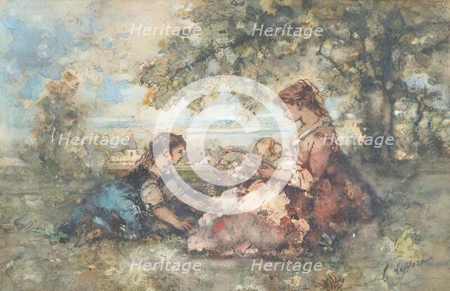 Pastoral. Creator: Emile Aubert Lessore.