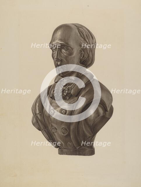 Bust of Henry Clay, 1935/1942. Creator: Elisabeth Fulda.