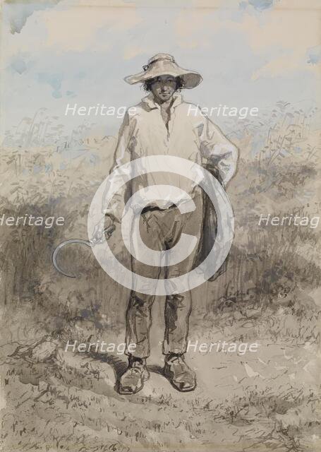 The Twelve Months: July, 1866. Creator: Paul Gavarni.